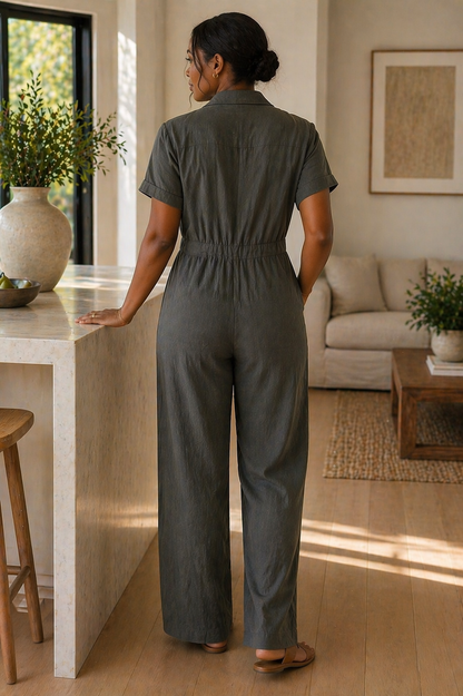 The Wardrobe Edit: Structured Utility Jumpsuit