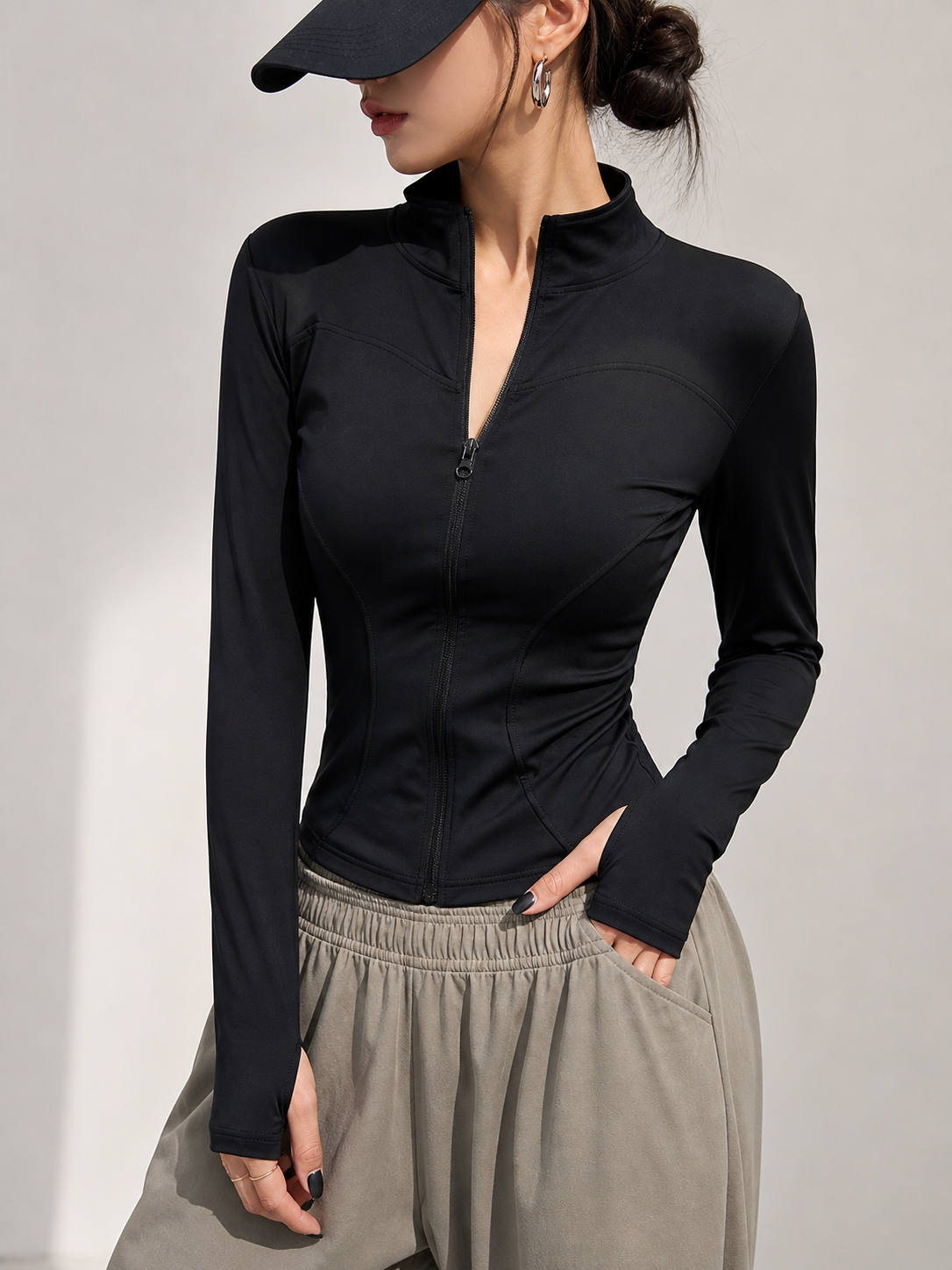 The Contour Zip Athletic Jacket
