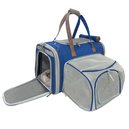 Mr. Peanut's Gold Series Big Apple XL Expandable Pet Carrier V3.0
