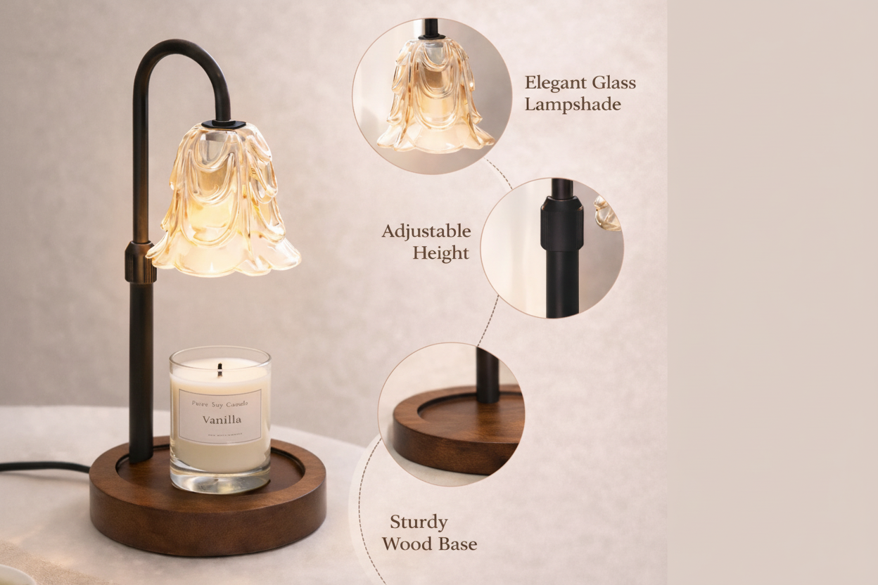 The Glow Candle Warmer Lamp