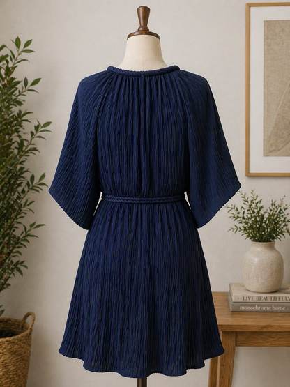 The Wardrobe Edit: Michael Kors Pleated Rope Belt Dress