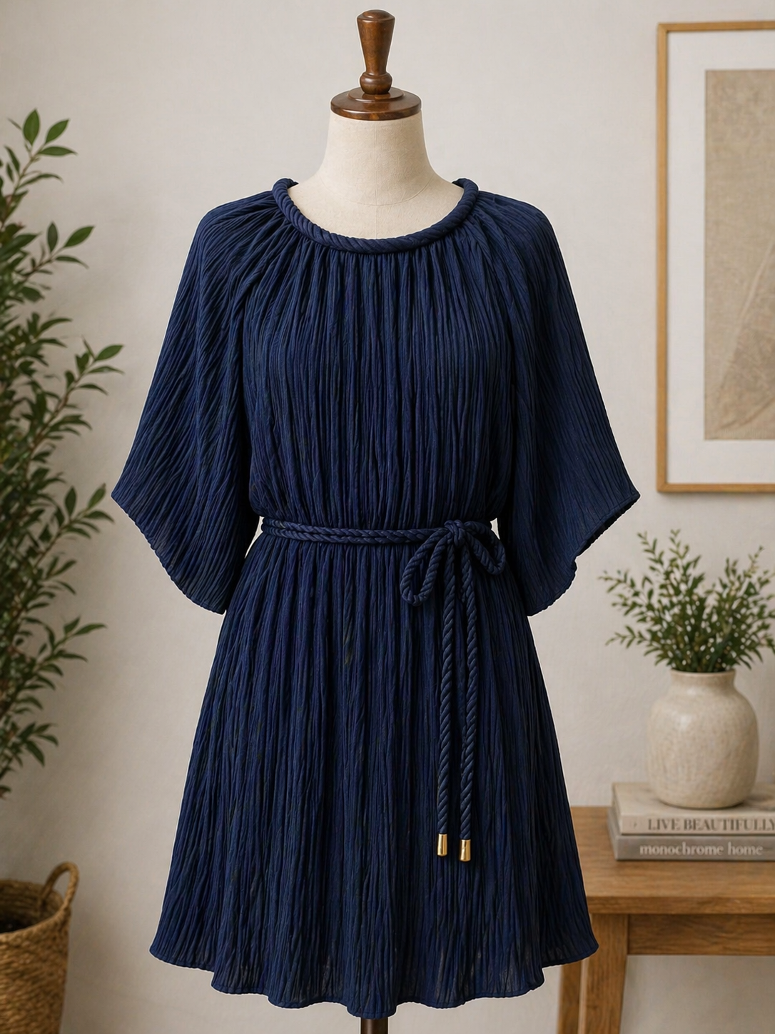 The Wardrobe Edit: Michael Kors Pleated Rope Belt Dress