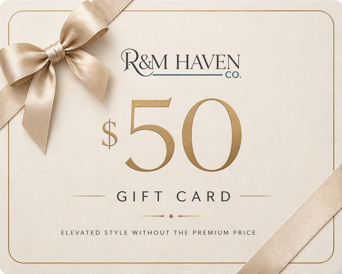 R&M Haven Co. Gift Card