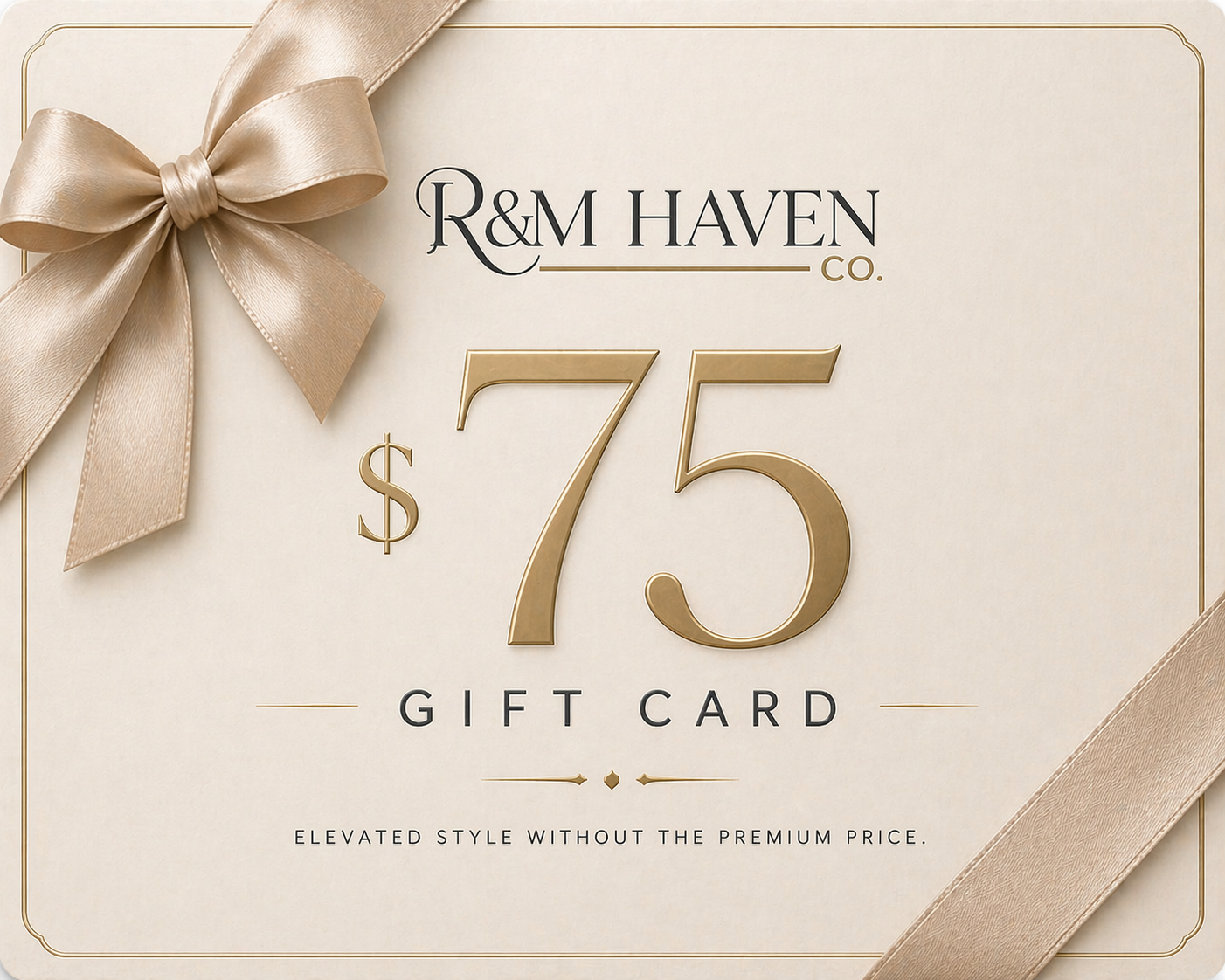 R&M Haven Co. Gift Card
