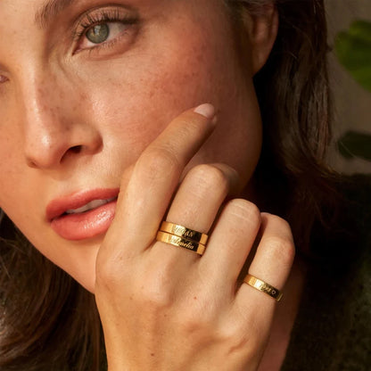 The Keepsake Name Ring
