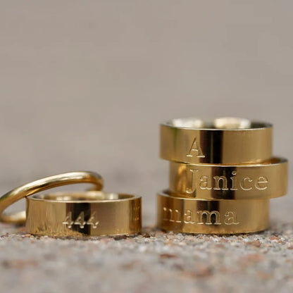 The Keepsake Name Ring