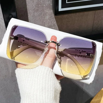 The Oversized Square Frame Sunglasses