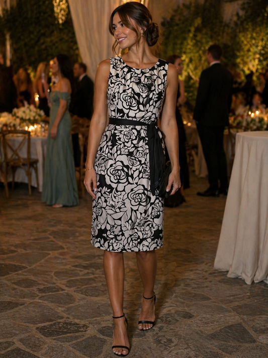 The Wardrobe Edit: Structured Floral Dress