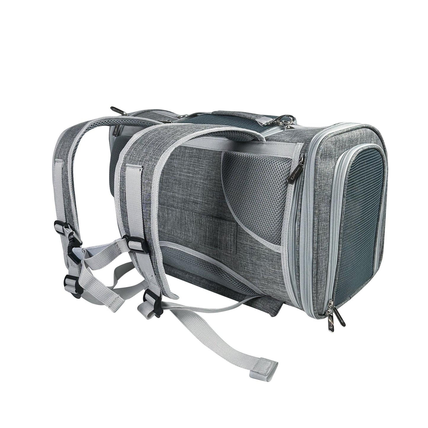 Mr. Peanut's Monterey Series Airline Compliant Horizontal Backpack Pet Carrier