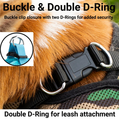 Mr. Peanut's PupTrek Soft Mesh Pet Harness with Matching Leash