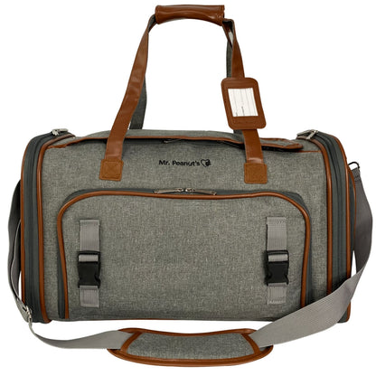Mr. Peanut's Gold Series Standard Size Airline Compliant Double Expandable Pet Carrier