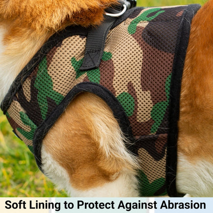 Mr. Peanut's PupTrek Soft Mesh Pet Harness with Matching Leash