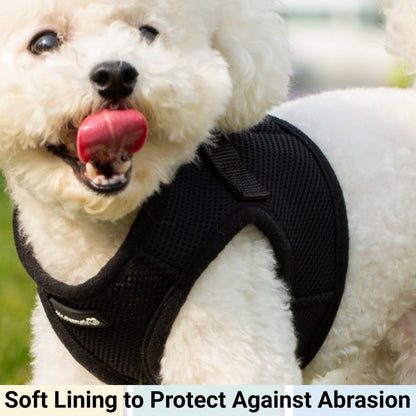 Mr. Peanut's PupTrek Soft Mesh Pet Harness with Matching Leash